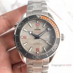 Omega Seamaster Planet Ocean 600m Co-Axial 43.5mm SS Gray Dial 8900 Copy Watch